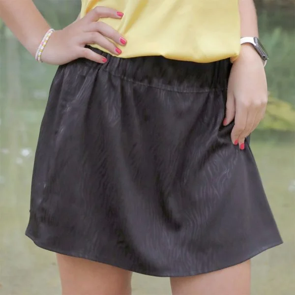 Zebra Mini-Skirt