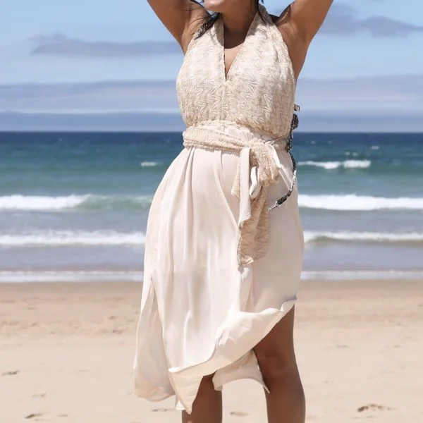 Shimmer Pearl Dress - Image 4