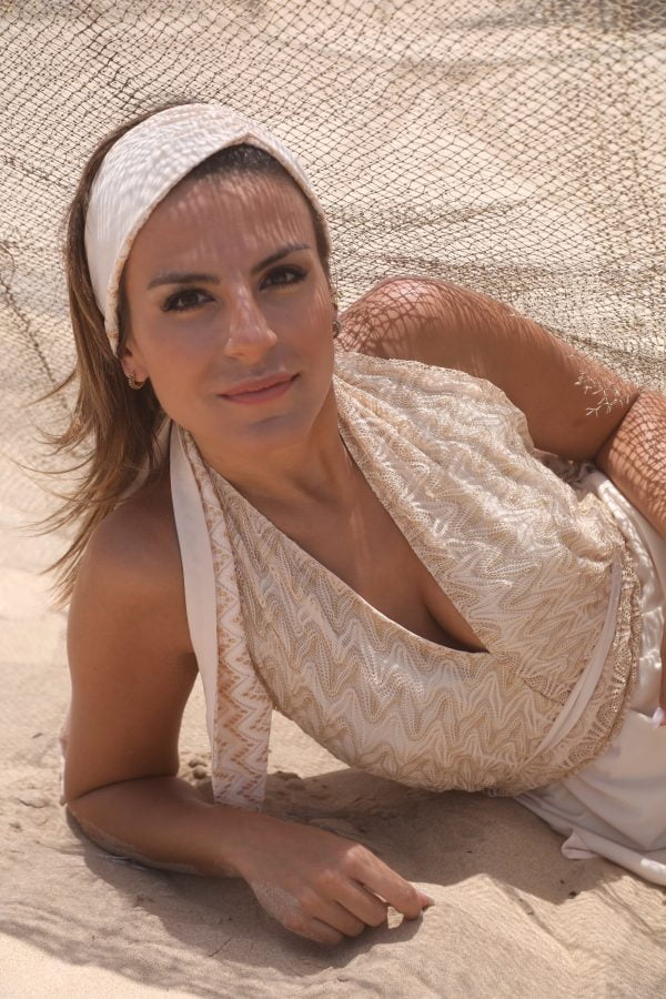 Shimmer Pearl Dress - Image 2