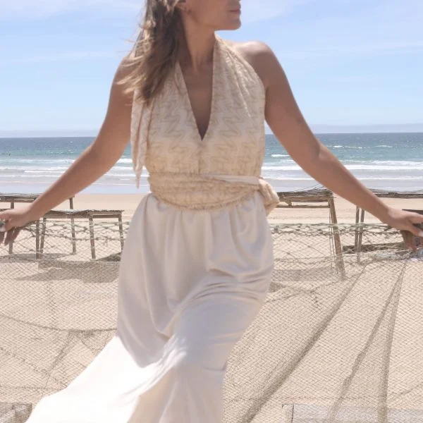 Shimmer Pearl Dress - Image 3