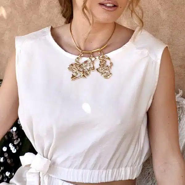 Agafay Pearl Top – Image 2