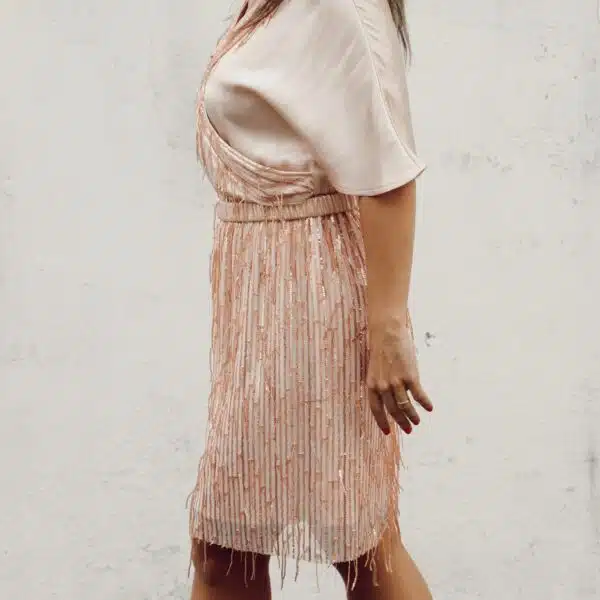 Rosegold Party Dress - Image 3