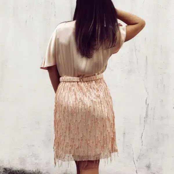 Rosegold Party Dress - Image 5