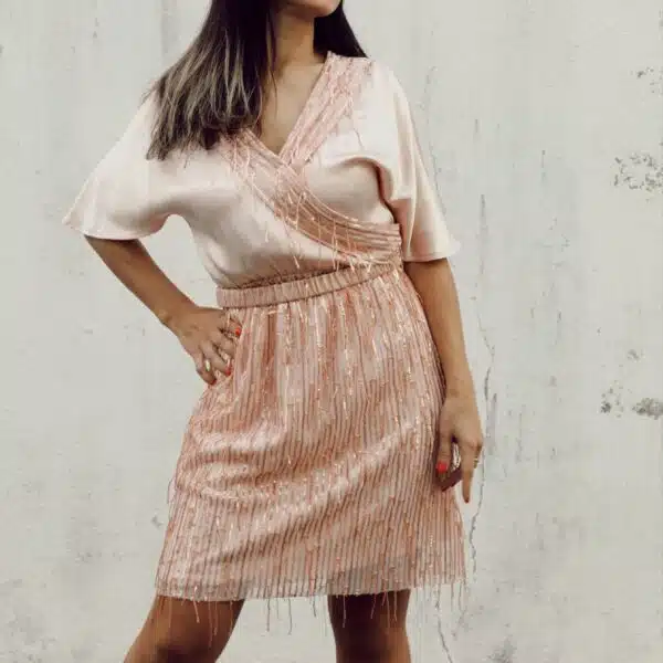 Rosegold Party Dress